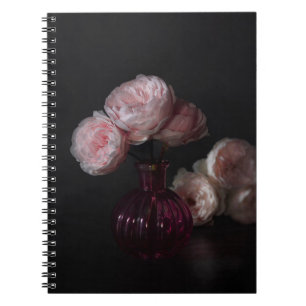 Carnet Fleurs   Pale Pink Peonies dans Vase