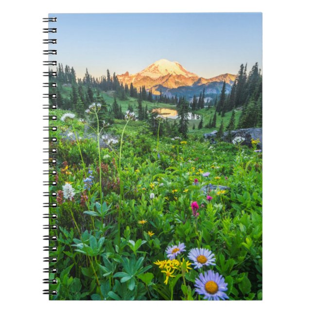 Carnet Fleurs | Parc national du Mont Rainier (Devant)