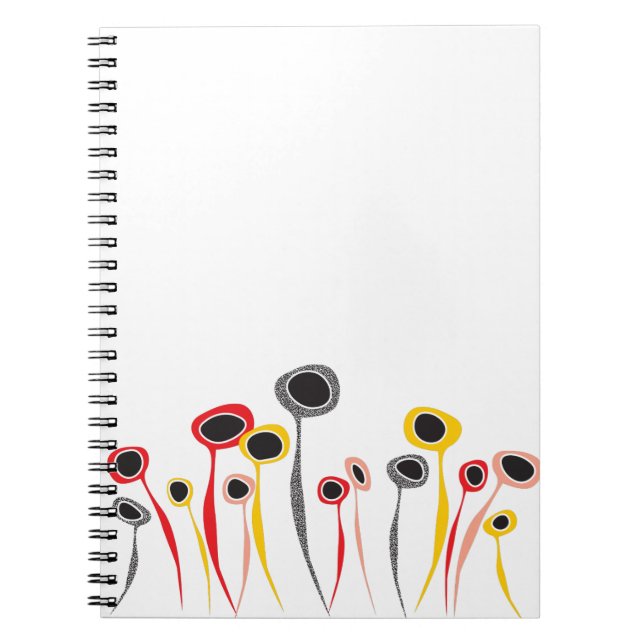 Carnet Fleurs Rétro (Devant)