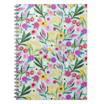 Fleurs sauvages d'été rose violet et jaune