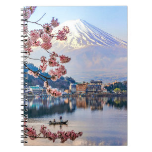 Carnet Fleurs Spring Cherry Blossoms Japon
