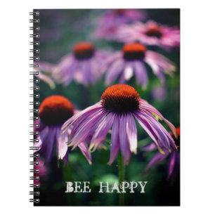 Carnet Fleurs violettes au RHS Wisley Bee Happy