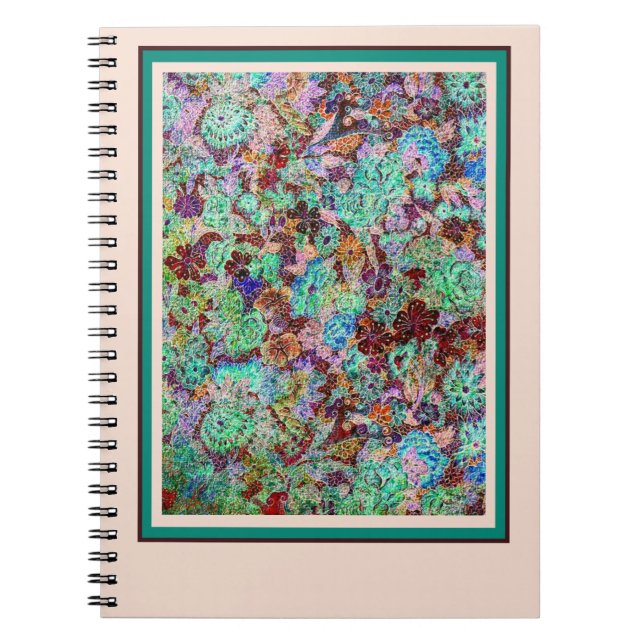Carnet Fleurs vives (Devant)