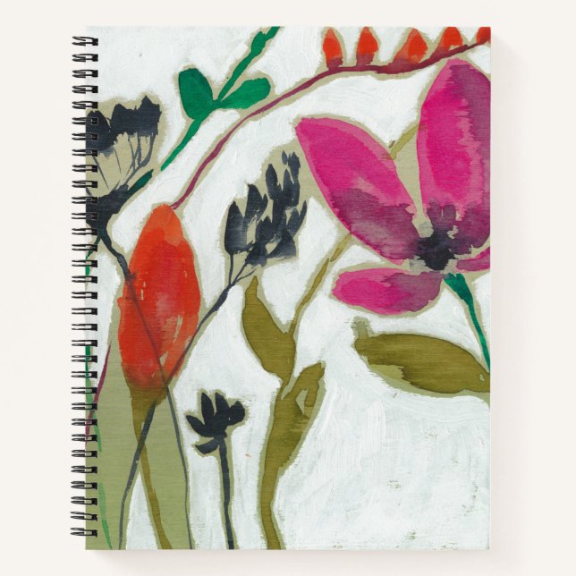 Carnet Fleurs vives (Devant)