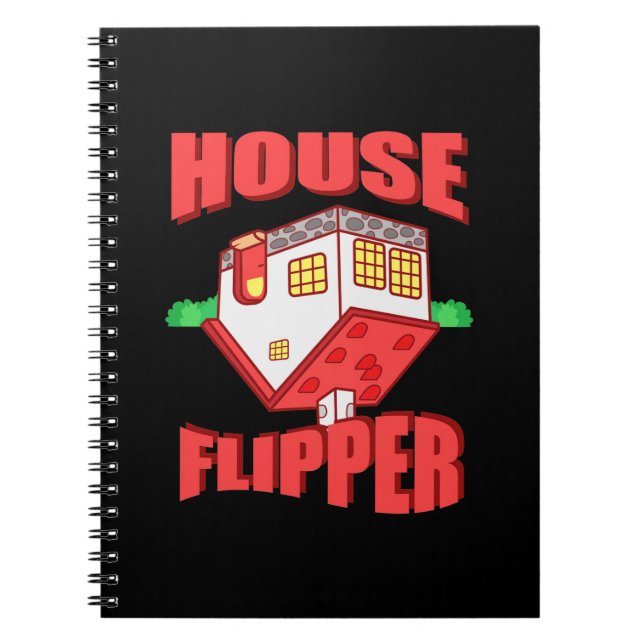 Carnet Flipper de la maison de l'agent immobilier (Devant)