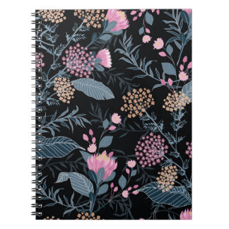 Carnet Flora d'été Fleurs de jardin florissantes