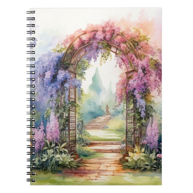 Carnet Floral Arch Landscape (Devant)