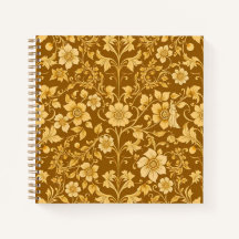 Carnet floral Art nouveau