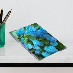 Carnet Floral d'Hydrangée Bleue