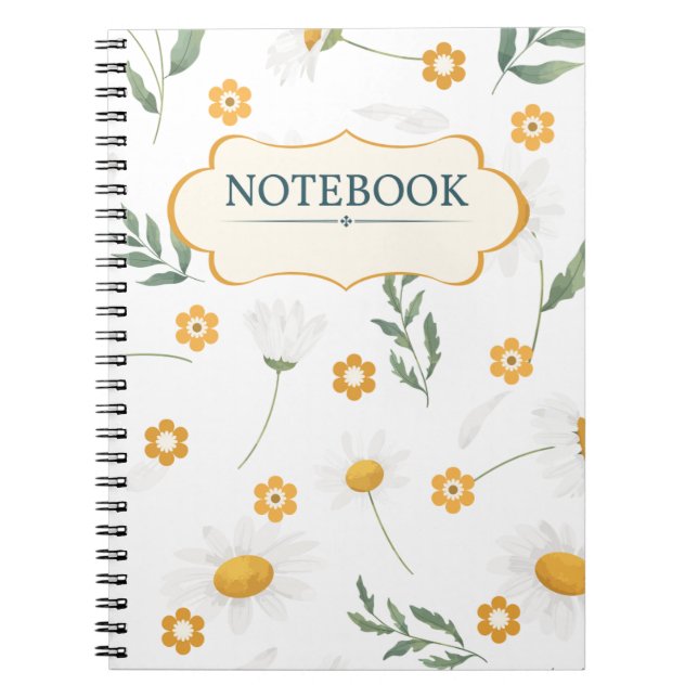 Carnet Floral Girly (Devant)