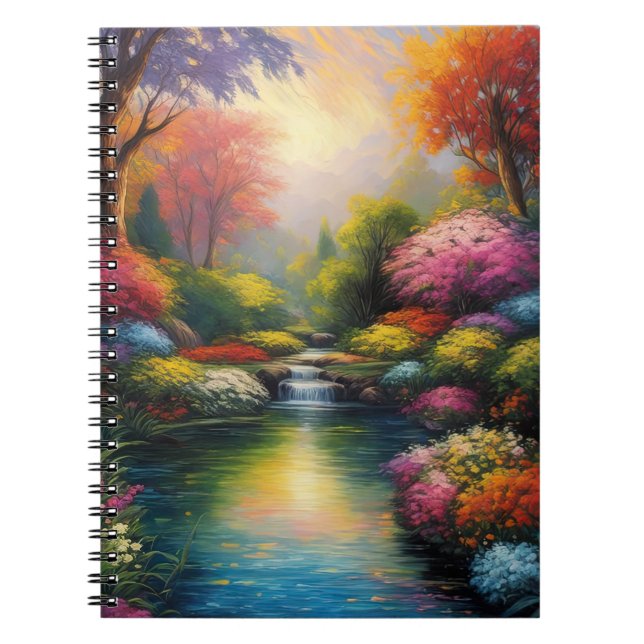 Carnet Floral Reverie, Un Jardin À couper Le souffle (Devant)