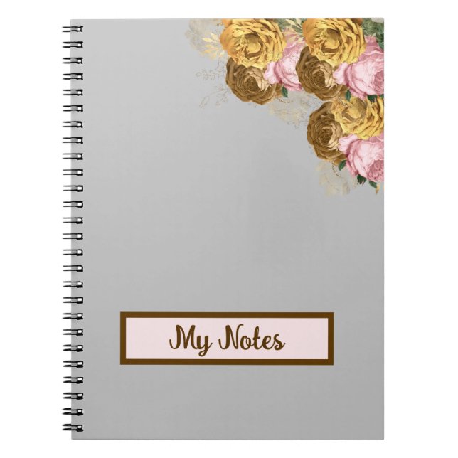 Carnet Floral School (Devant)