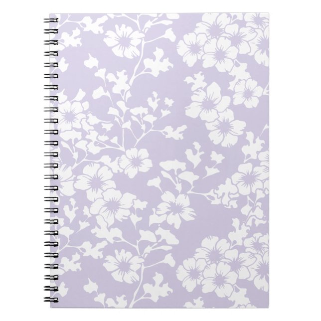 Carnet Floral Trellis - Dusty Lavender (Devant)