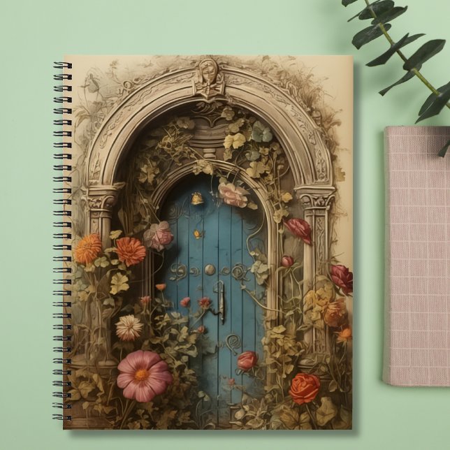 Carnet Floral vintage (Créateur téléchargé)