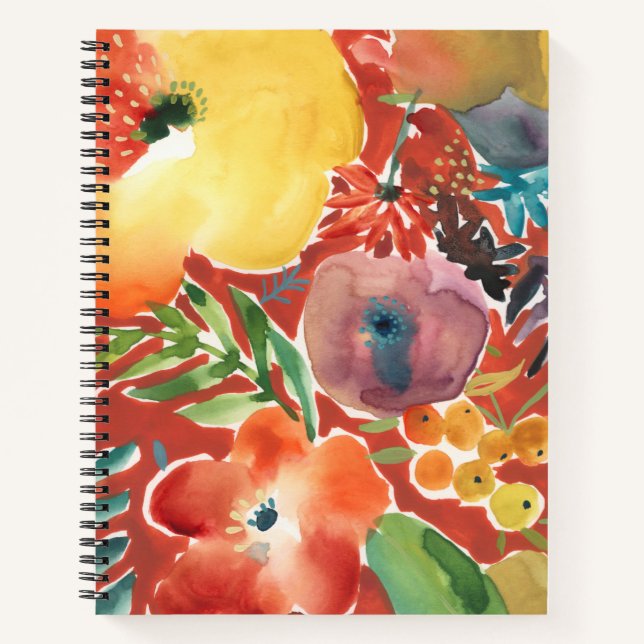 Carnet Flore abondante III (Devant)