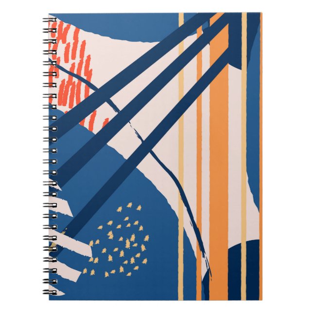 Carnet Flore tropicale : En-tête moderne (Devant)