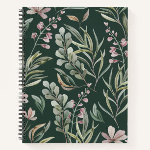 Carnet Flore verte