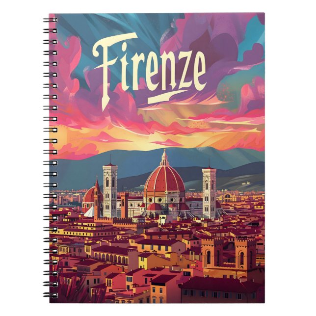 Carnet Florence Sunset (Devant)