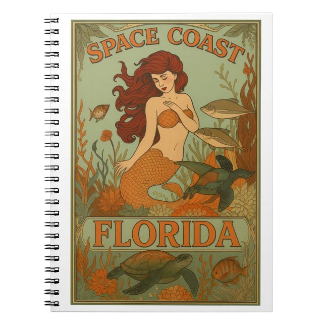 Carnet Florida Mermaid  (Devant)