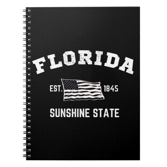 Carnet Floride Est, 1845 Sunshine State (Devant)