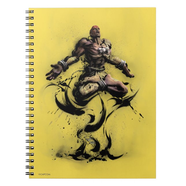 Carnet Flottement de Dhalsim (Devant)