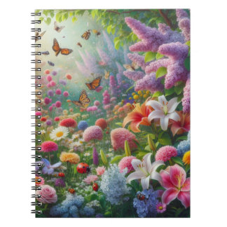 Carnet Fluttant Floral