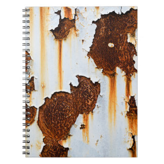 Carnet Flux de rouille blanche corrompu