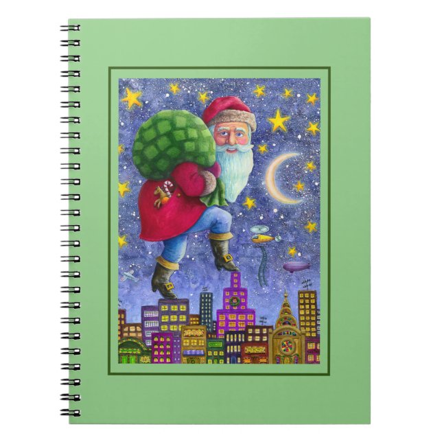 CARNET FOLK ST. TOILETTES NICK SUR TOITS AVEC SAC DE JOUE (Devant)