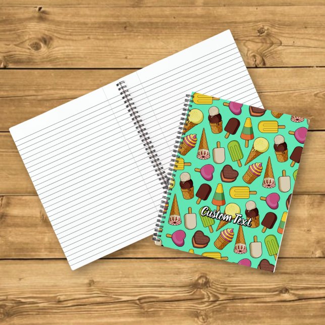 Carnet Fond de glace (Créateur téléchargé)