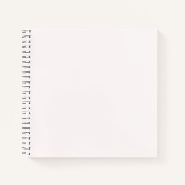 Carnet Fond de neige (Devant)