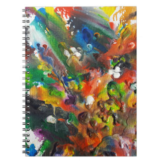 Carnet fondu d'art de crayon