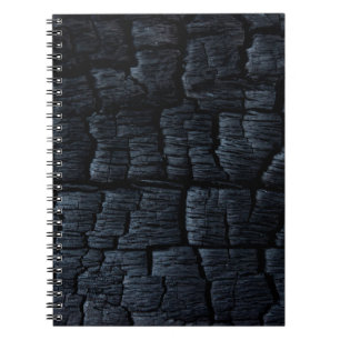 Carnet Fonte de combustion de frêne de charbon de charbon