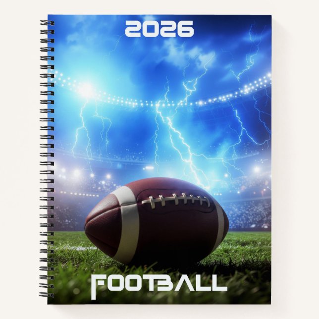 CARNET FOOTBALL 2026 (Devant)