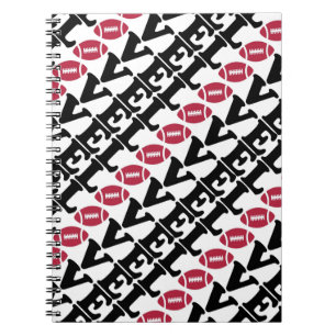Carnet Football carnet/Amour