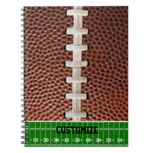 Carnet Football Laces Texture Background
