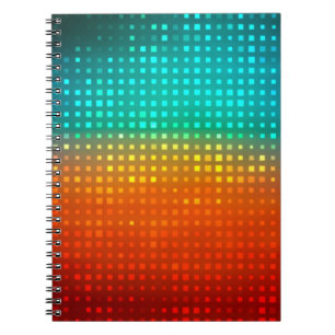 Carnet Football ou soccer multicolores Abstraits