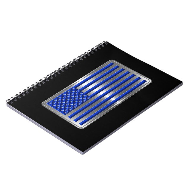 Carnet Forces armées et police USA Flag Hommage (Côté gauche)