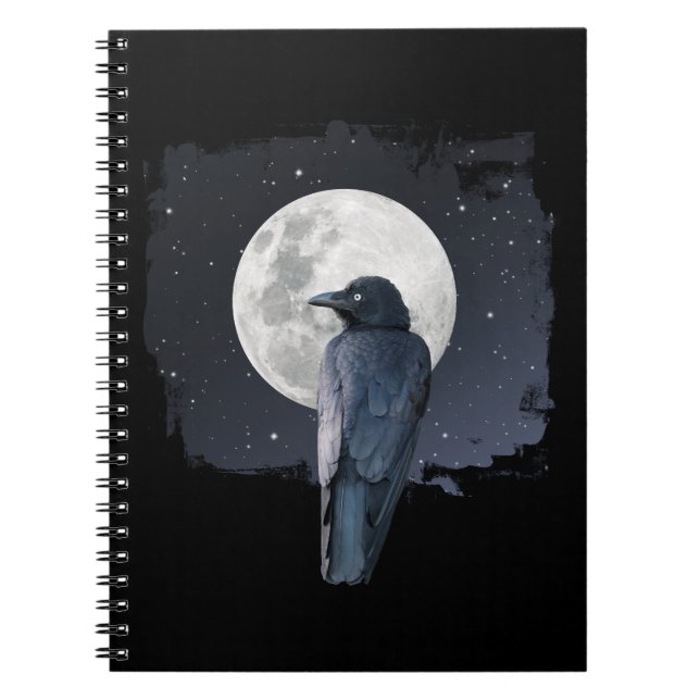 Carnet Forest Raven Cold Moon (Devant)