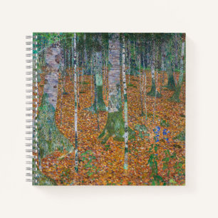 Carnet Forêt de Birch   Gustav Klimt  