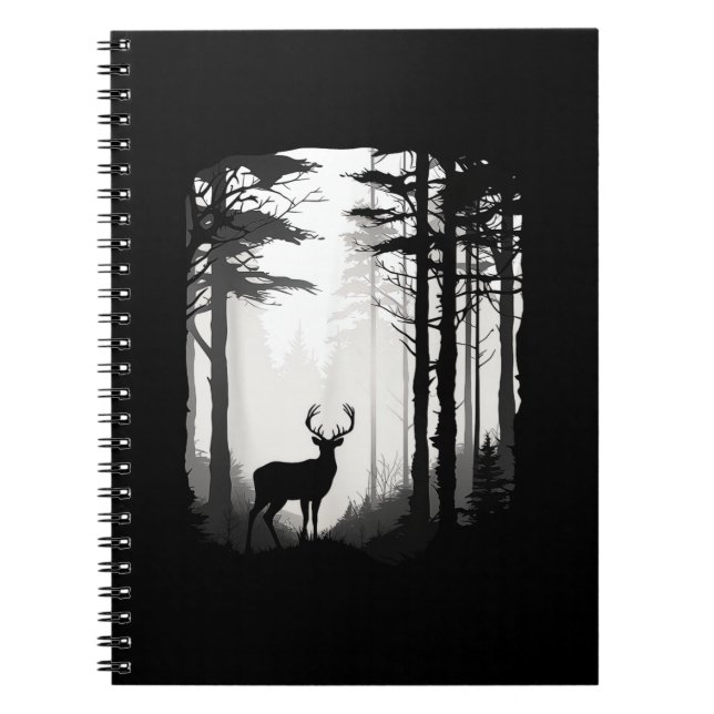 Carnet Forêt de cerfs faune (Devant)