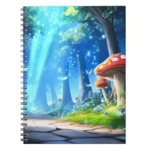Carnet Forêt de Champignons