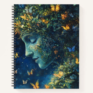 Carnet Forêt enchantée de la déesse papillon (1)