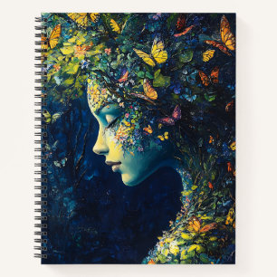 Carnet Forêt enchantée de la déesse papillon (2)