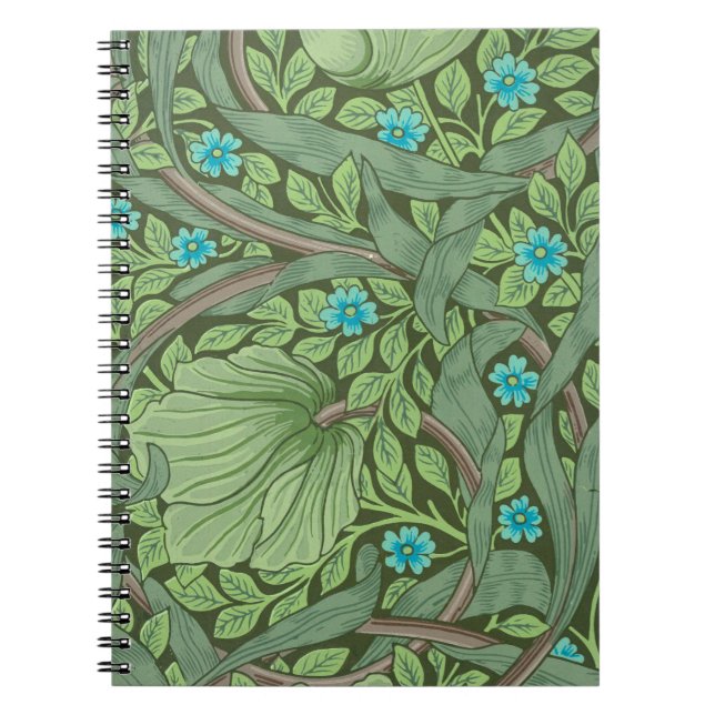 Carnet Forget-Me-Nots, Wallpaper de William Morris (Devant)