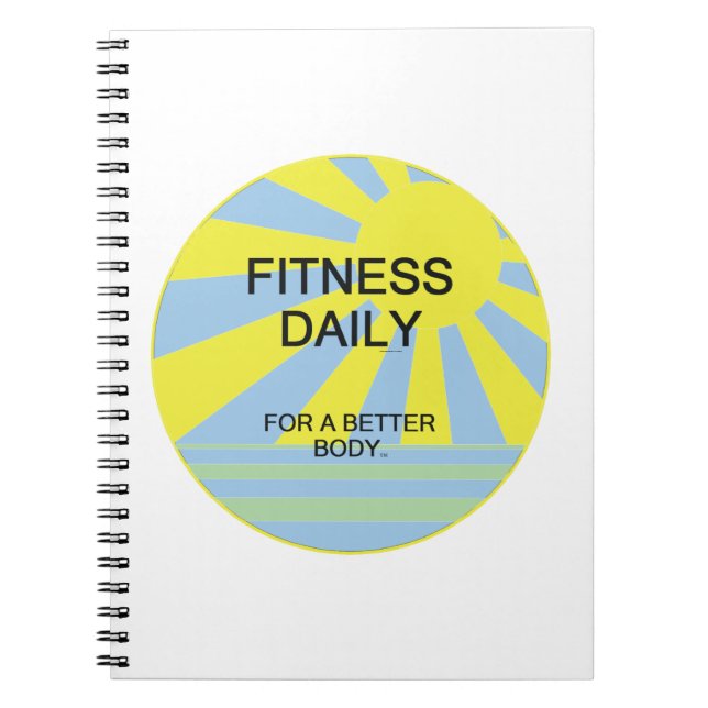 Carnet Forme physique SUPÉRIEURE quotidienne (Devant)