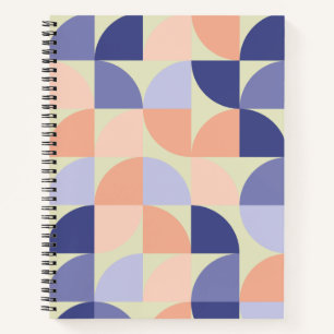 Carnet Formes de conception graphique géométrique Viole