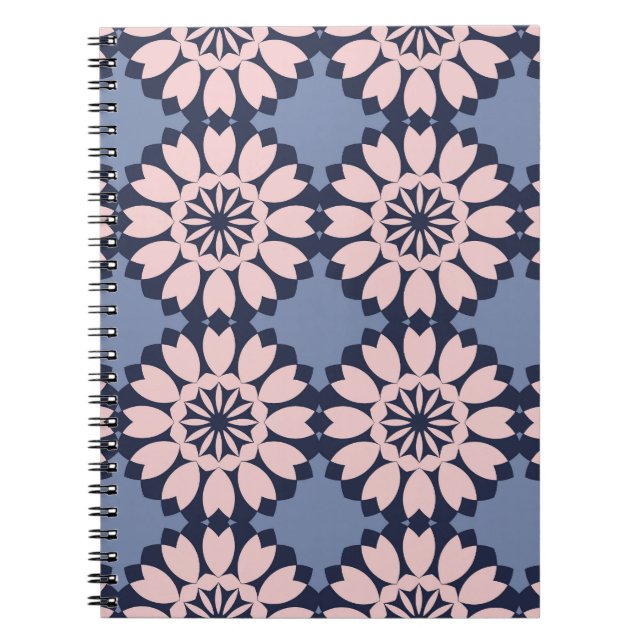Carnet Formes géométriques : Motif décoratif sans couture (Devant)