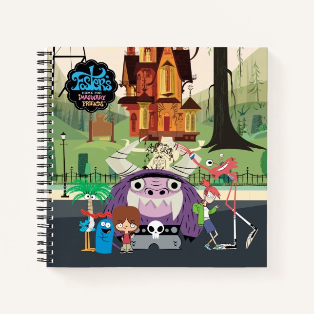 Carnet Foster's Home for Imaginary Friends | Arrêt (Devant)