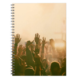 Carnet Foule au concert - retro style photoconcert, foule