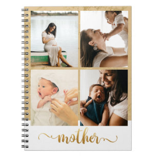 Carnet Four Photo Collage Nouveau cadeau maman grossesse